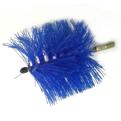 Nylon pp wire tube pipe cleaning brush with nut